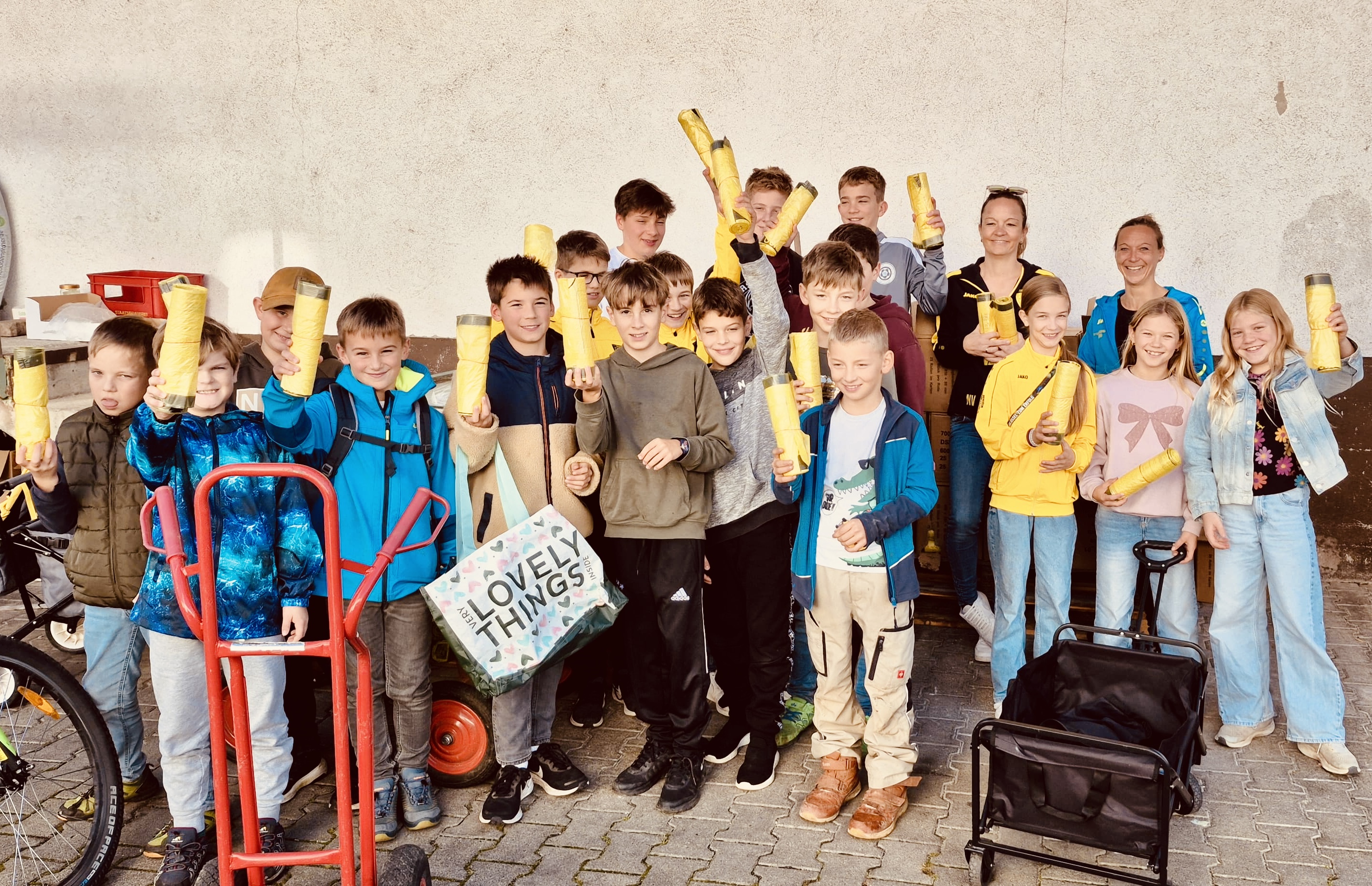 Ehrenamt verbindet – der Nachwuchs des Sportvereins Nesselried packt mit an!